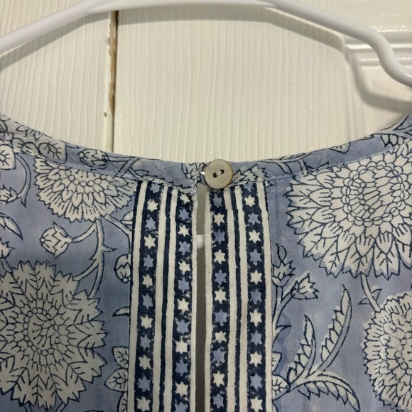 Cleobella Blue & White Floral Mini Dress - Picture 7 of 7